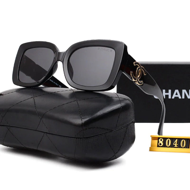 Luxury Large Frame Sunglasses 8010 - 图片 2
