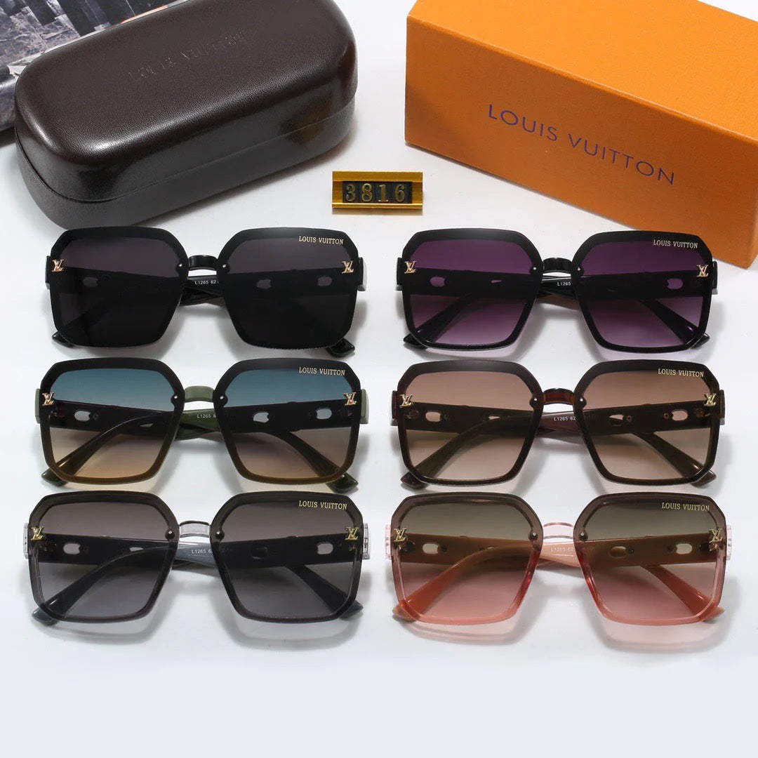 Full Logo Frame Sunglasses - 图片 10