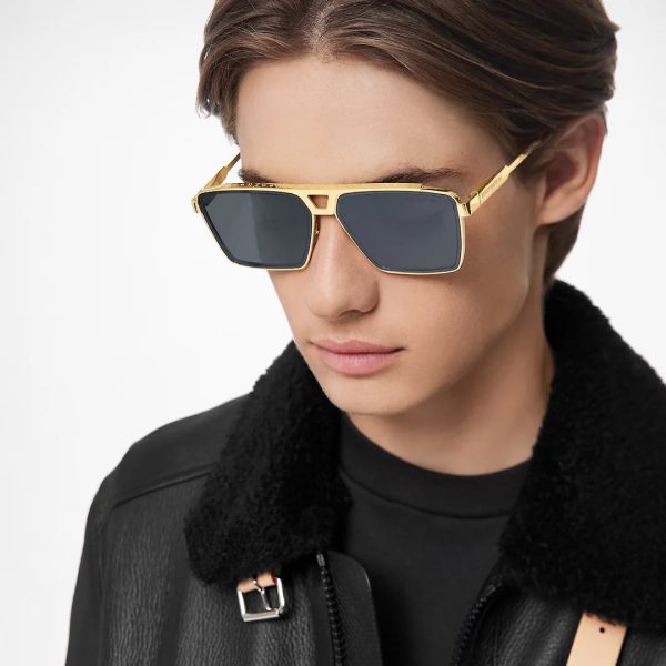 1.1 Evidence Metal Square Sunglasses - 图片 2