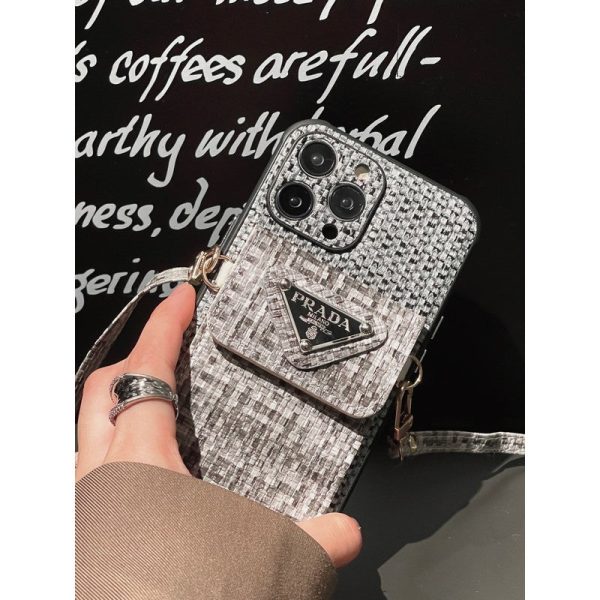 Pra Weave Card Bag Crossbody iPhone Case - 图片 12