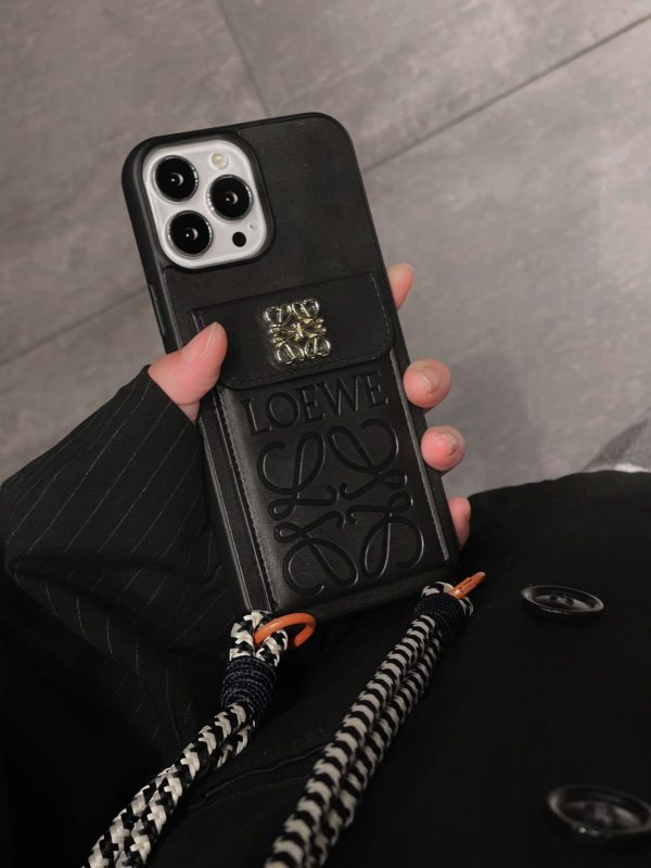 Loe Card Holder Leather iPhone Case - 图片 9