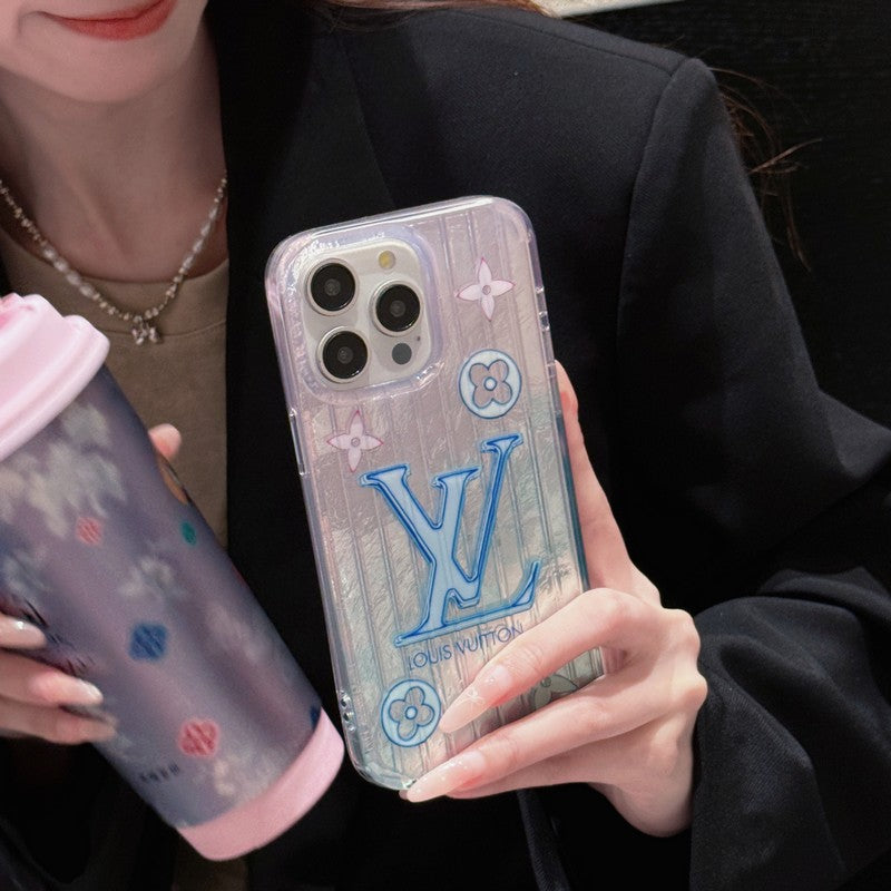 Lou Pink & Blue iPhone Case - 图片 10