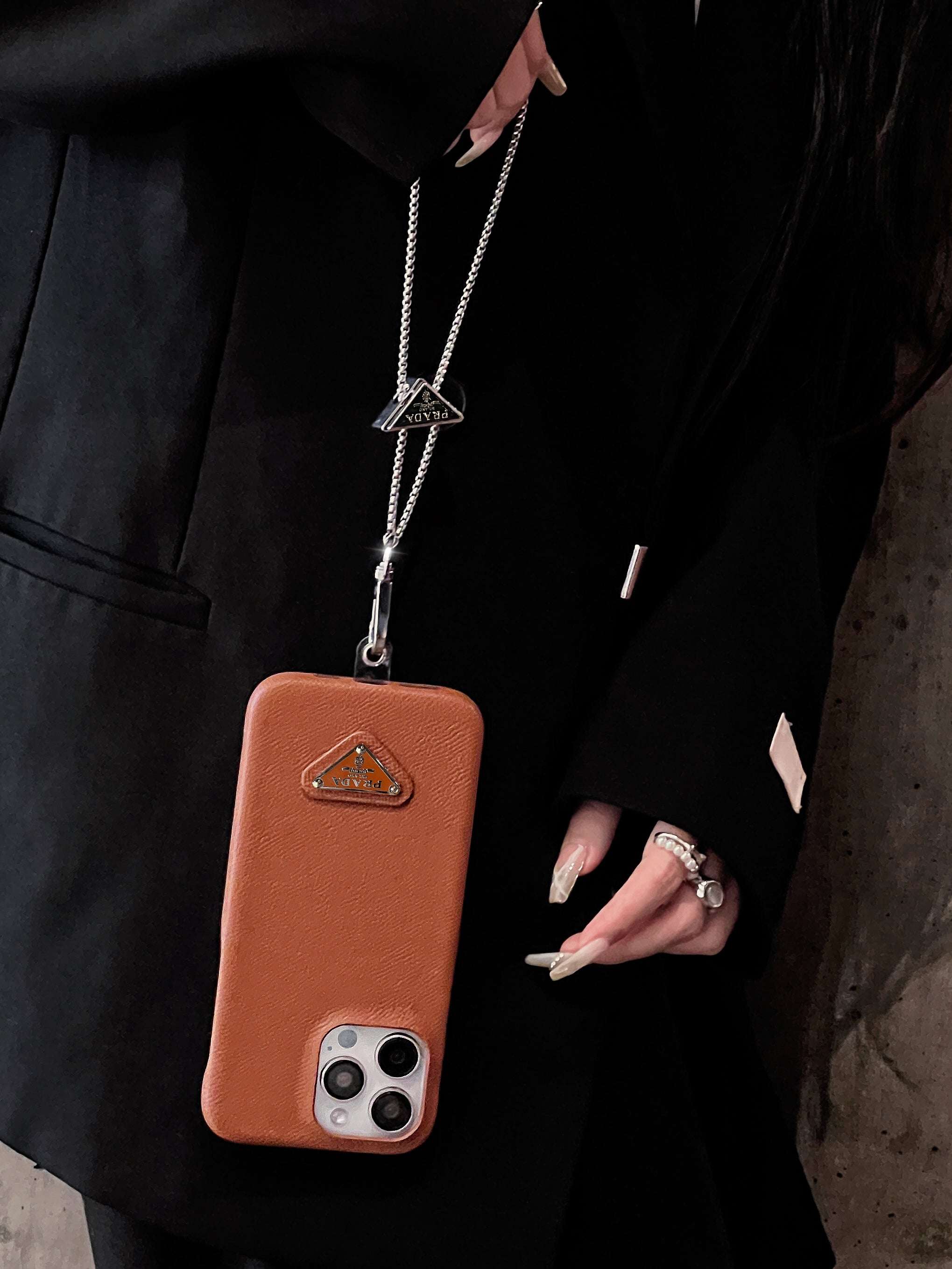 Pra Leather Crossbody iPhone Case - 图片 4