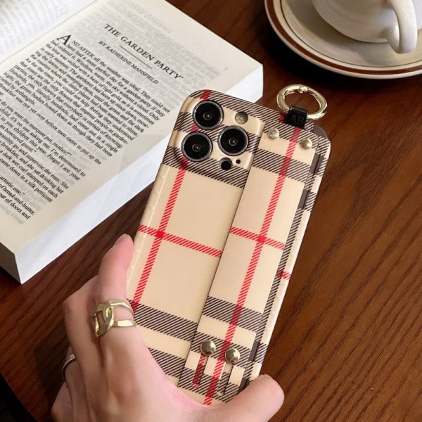 Bur Classic Color Wristband iPhone Case - 图片 4