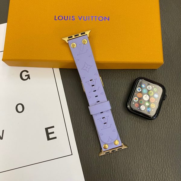 Bracelet de rechange Apple avec décoration en rivets et monogramme en relief WATCH BANDS - 图片 20