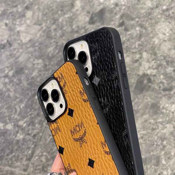 MCM iPhone Case  Yellow-MCK240603 - 图片 3