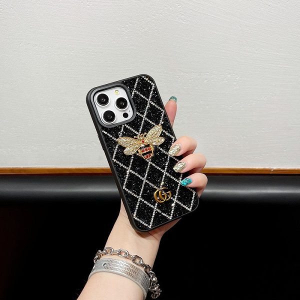 GG Bee Diamond iPhone Case - 图片 6