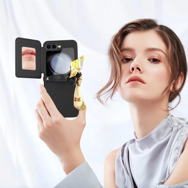 Samsung Luxury Leather Galaxy Z Flip 5/4 Case - 图片 7