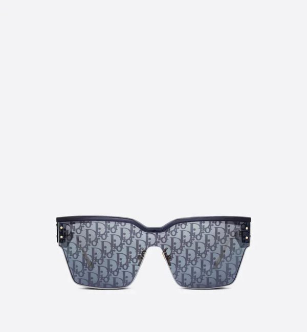 Blue D Oblique Mask Sunglasses CLUBM4U - 图片 2