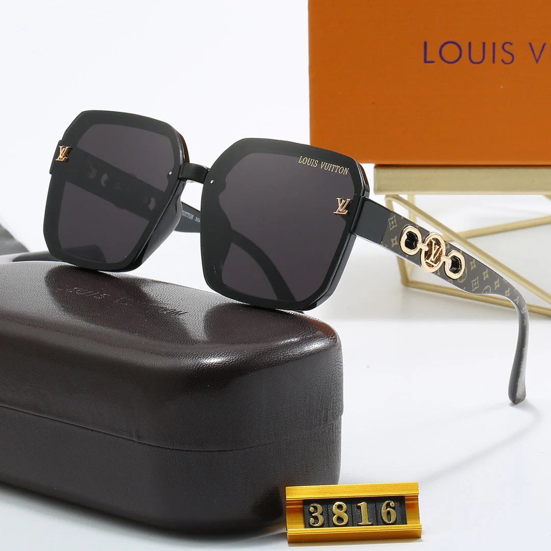 Full Logo Frame Sunglasses - 图片 11
