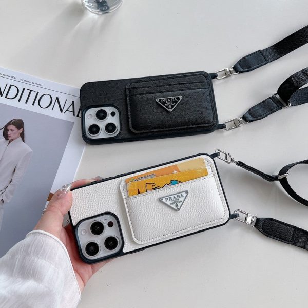Pra Card Holder Crossbody iPhone Case - 图片 12