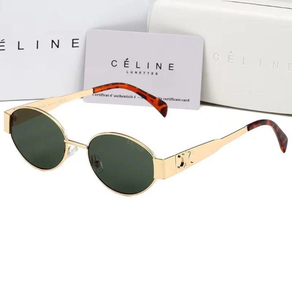Oval-frametone METAL SUNGLASSES - 图片 8
