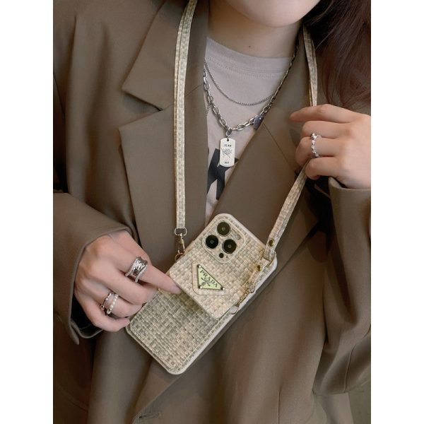 Pra Weave Card Bag Crossbody iPhone Case - 图片 7