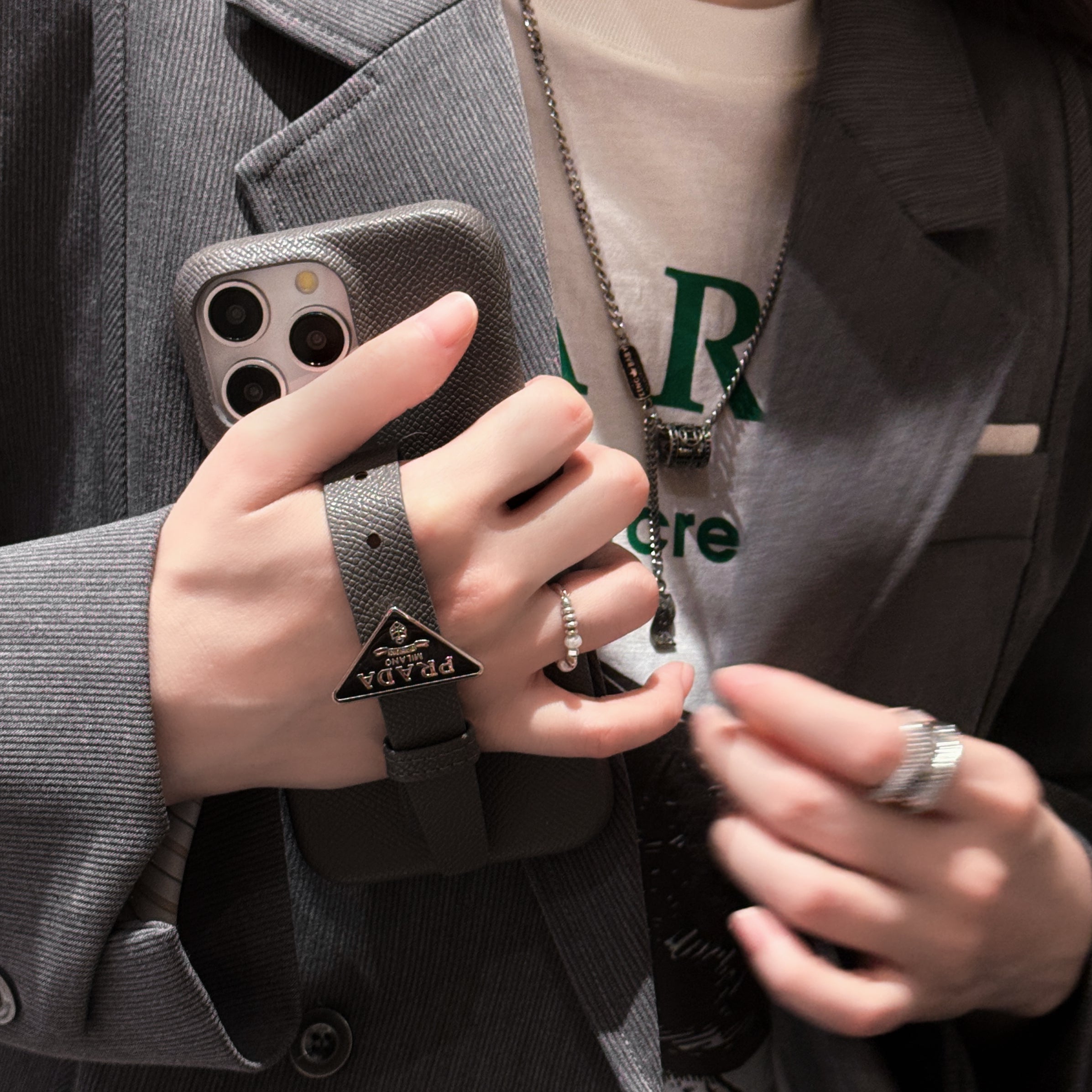 Pra Leather Handle iPhone Case - 图片 6