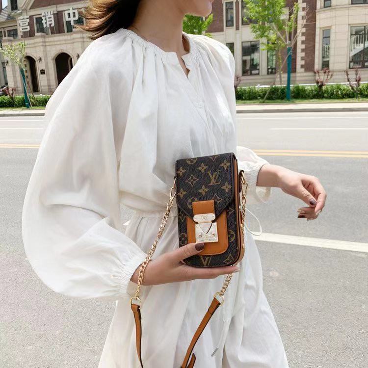 Crossbody Leather Phone Bag - 图片 7