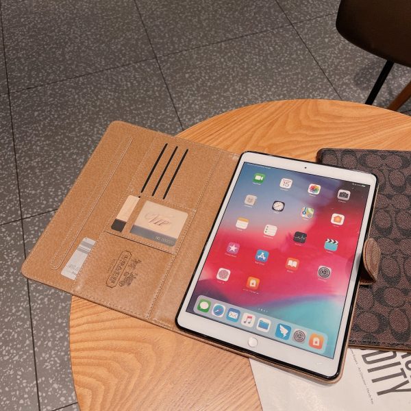 Premium Leather Classic Apple iPad Tablet Case - 图片 7