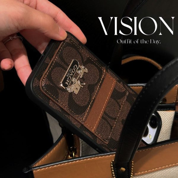 Coa Card Bag Leather iPhone Case - 图片 8