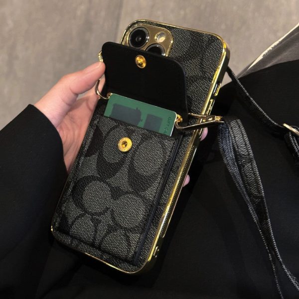 Coa Card Bag Leather Chain iPhone Case - 图片 6