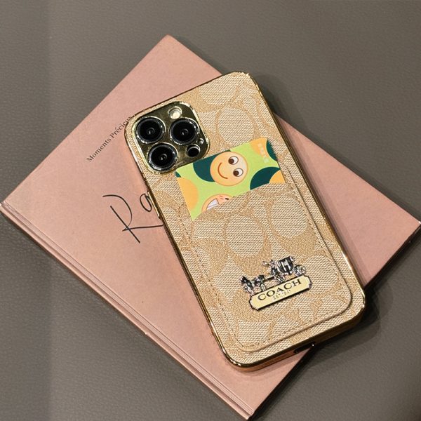 Coa Card Bag Leather iPhone Case - 图片 4