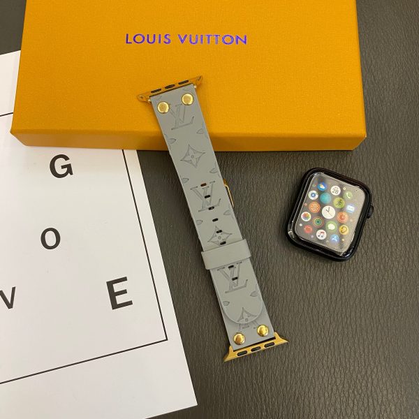 Bracelet de rechange Apple avec décoration en rivets et monogramme en relief WATCH BANDS - 图片 17