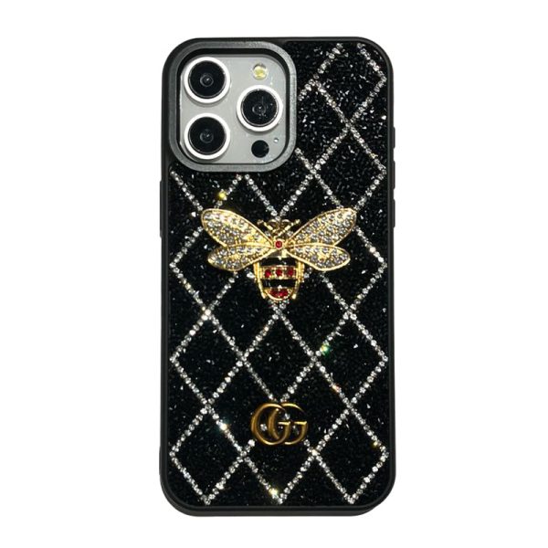GG Bee Diamond iPhone Case - 图片 14
