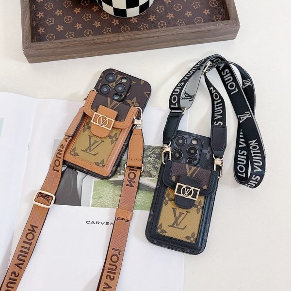 Lou Card Holder Crossbody iPhone Case - 图片 2
