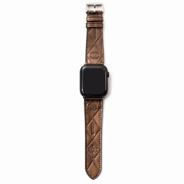 GLOSSY LEATHER APPLE WATCH BAND - 图片 12