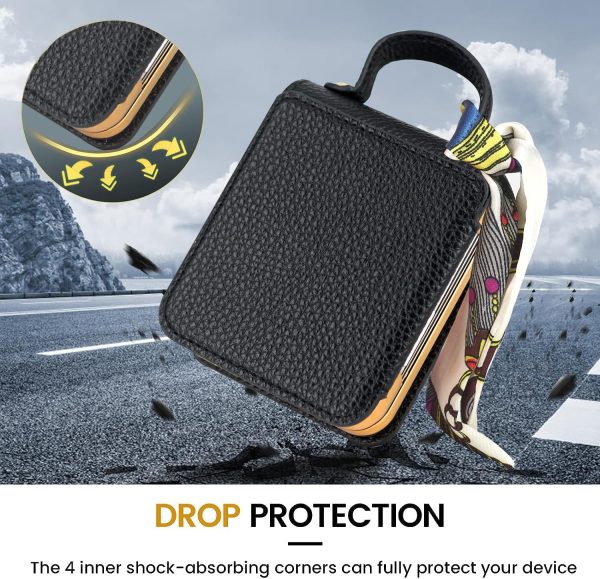 Samsung Luxury Leather Galaxy Z Flip 5/4 Case - 图片 5