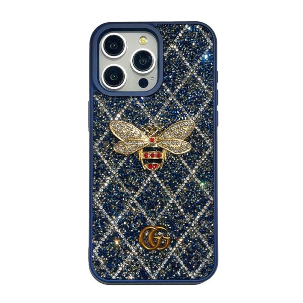 GG Bee Diamond iPhone Case - 图片 13