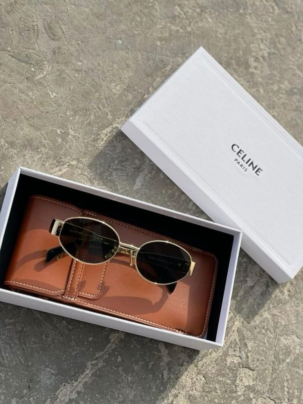 Oval-frametone METAL SUNGLASSES - 图片 3