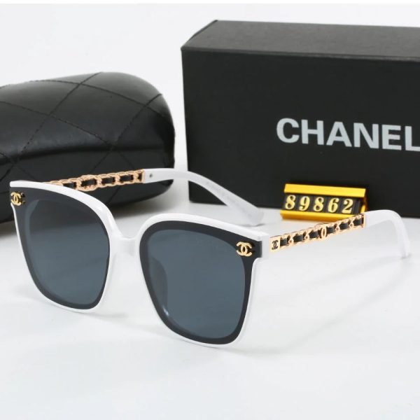 Fashionable Woven Temple Sunglasses 89862 - 图片 4