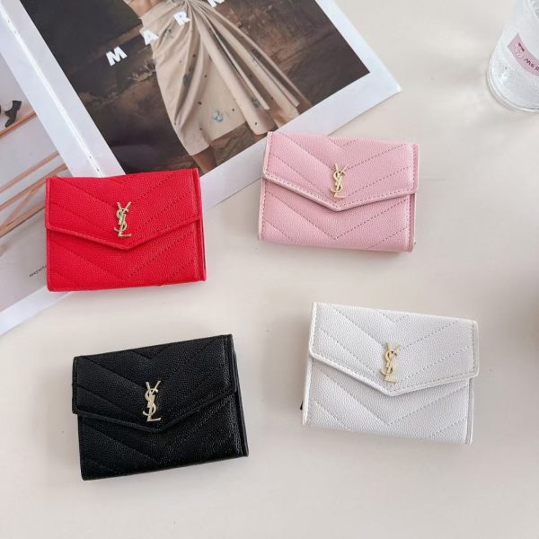 Luxurious Card Holder Mini Purse - 图片 2