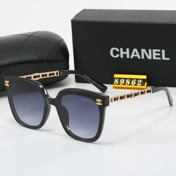 Fashionable Woven Temple Sunglasses 89862 - 图片 2