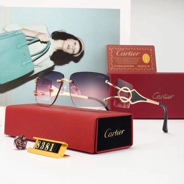 Novel HD Metal Sunglasses8381 - 图片 12