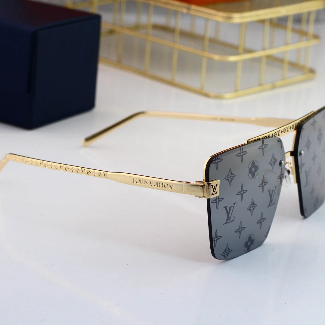 HD Metal Monogram Sunglasses H8825 - 图片 13