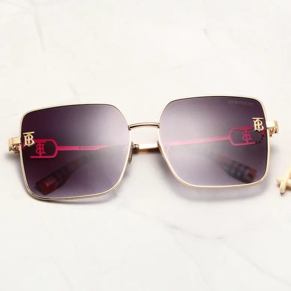 Retro Plaid HD Sunglasses - 图片 11