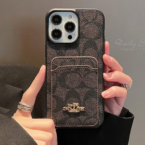 Coa Card Bag Leather iPhone Case - 图片 9