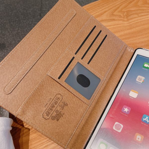 Premium Leather Classic Apple iPad Tablet Case - 图片 8