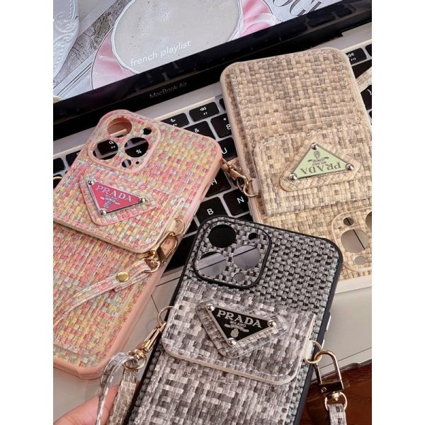 Pra Weave Card Bag Crossbody iPhone Case - 图片 10