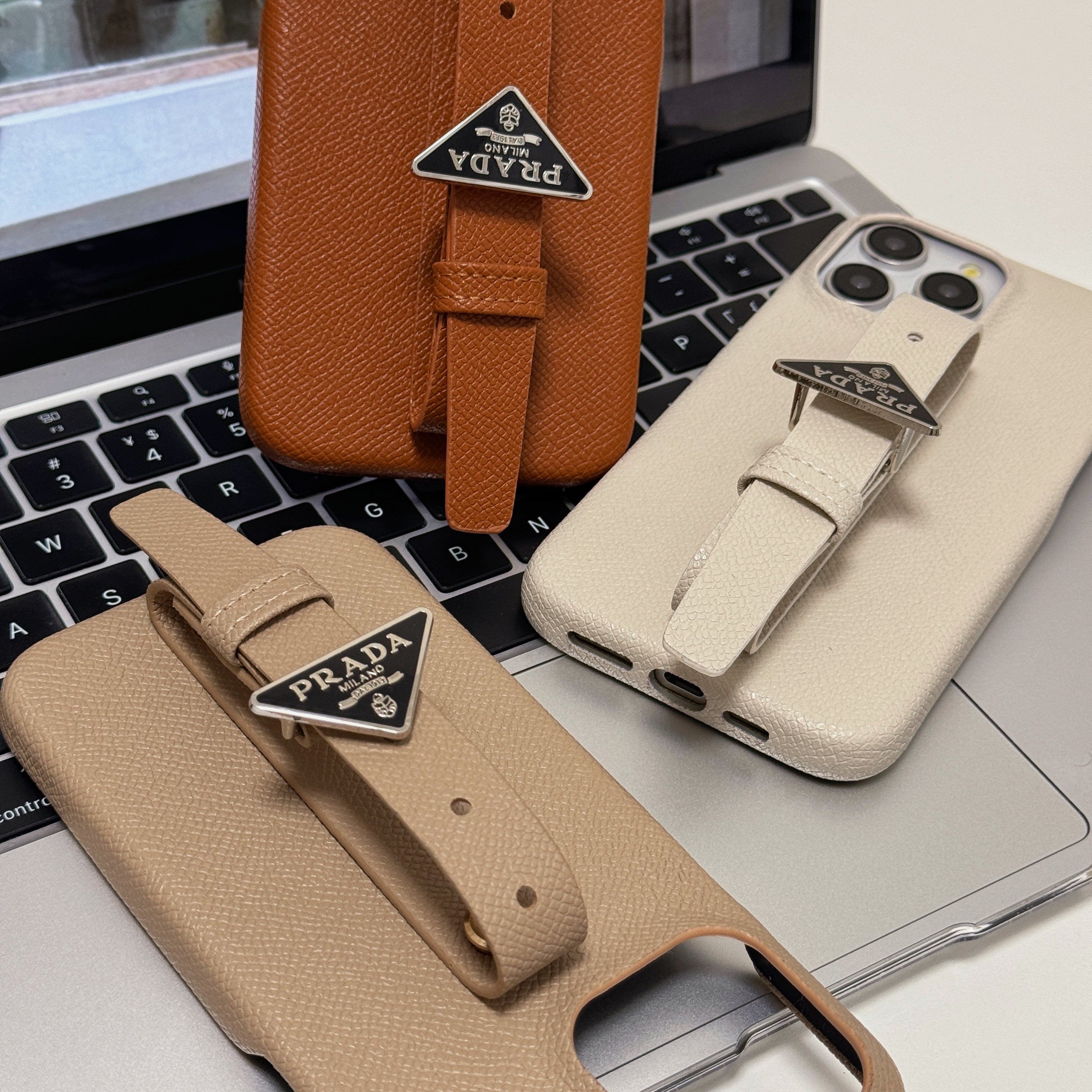 Pra Leather Handle iPhone Case - 图片 2