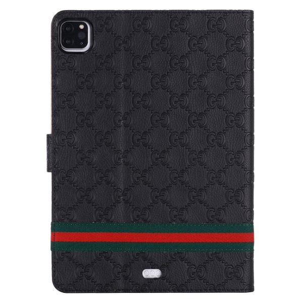 3D Embossing Flip Cover Holster Apple iPad Cases With Stand Function - 图片 7