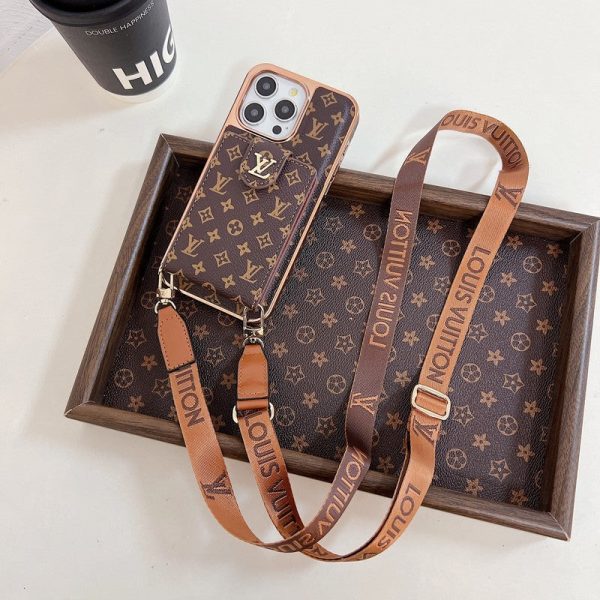Lou Gold Cover Crossbody iPhone Case - 图片 3
