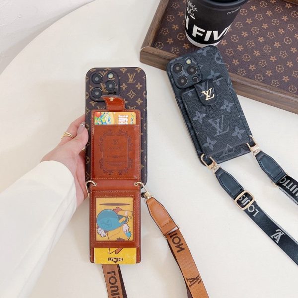 Lou Card Bag Crossbody Color Chain iPhone Case - 图片 12