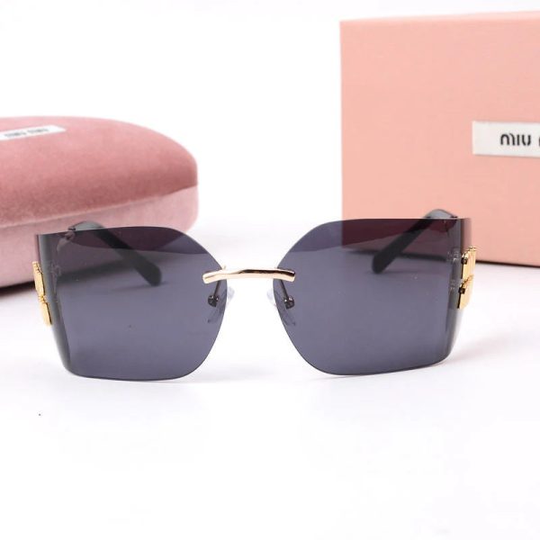 Fashionable frameless sunglasses - 图片 8