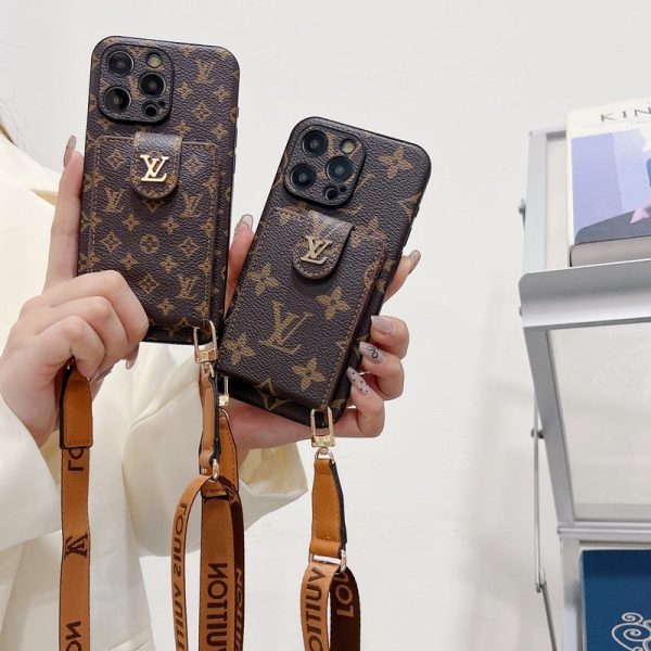 Lou Card Bag Crossbody Color Chain iPhone Case - 图片 15