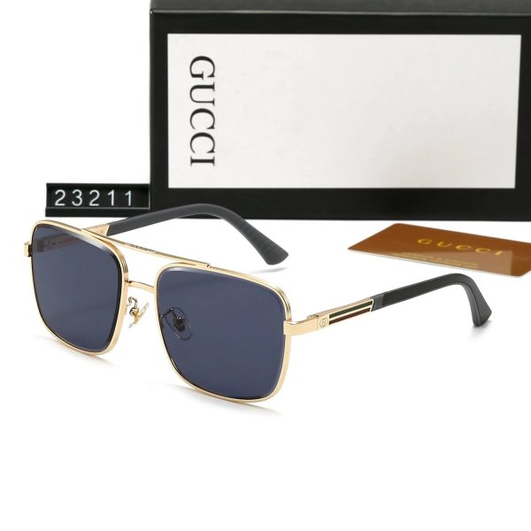 Fashion Polarized Metal Sunglasses 23211 - 图片 2