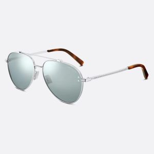 Light Blue Mirrored Pilot Sunglasses CDDMA1U