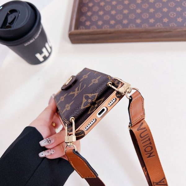 Lou Gold Cover Crossbody iPhone Case - 图片 4
