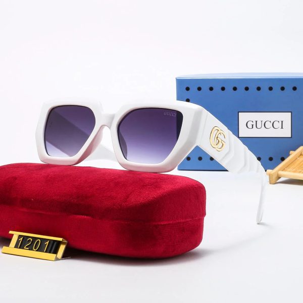 RECTANGULAR-FRAME SUNGLASSES 1201 - 图片 7