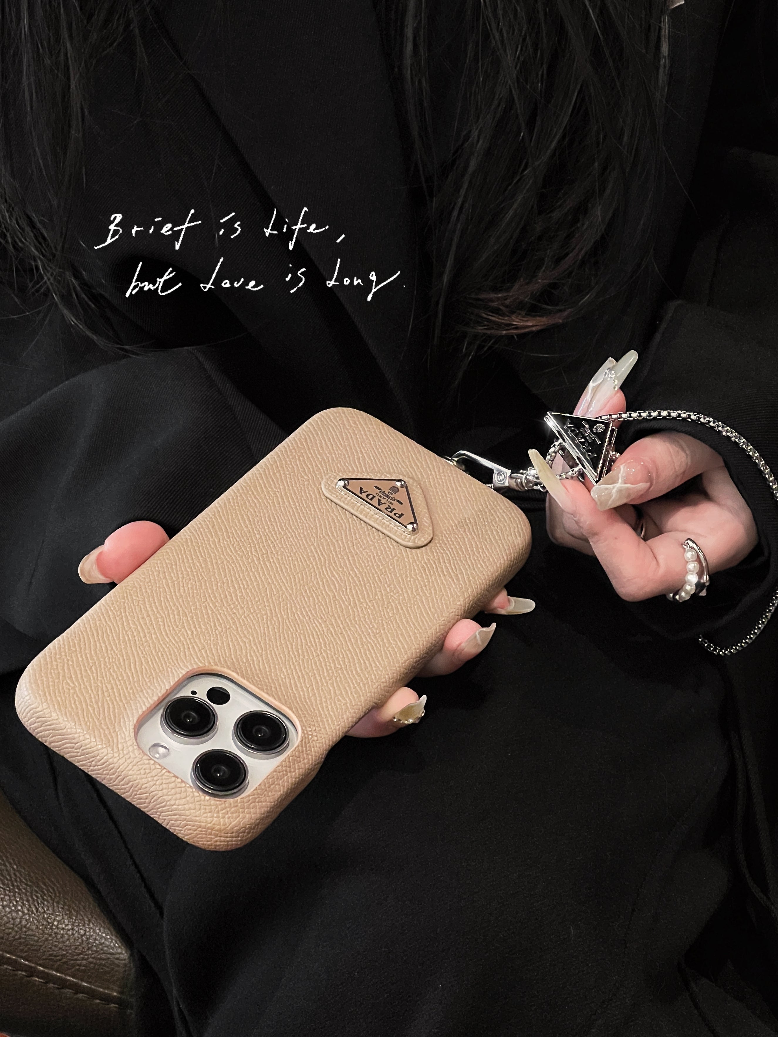 Pra Leather Crossbody iPhone Case - 图片 15